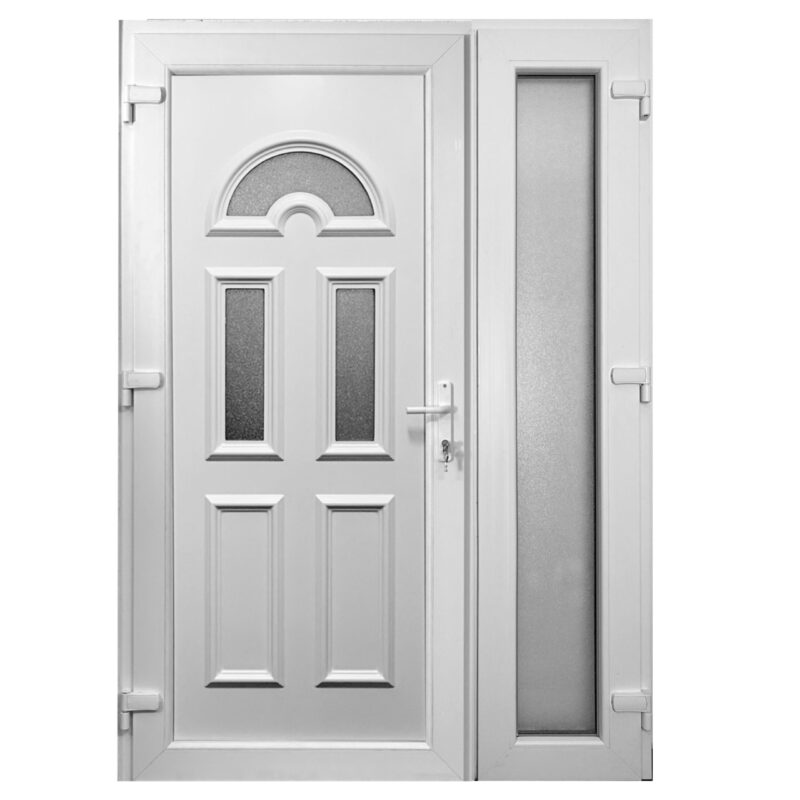 Kétszárnyú Arias 3 Műanyag bejárati ajtó